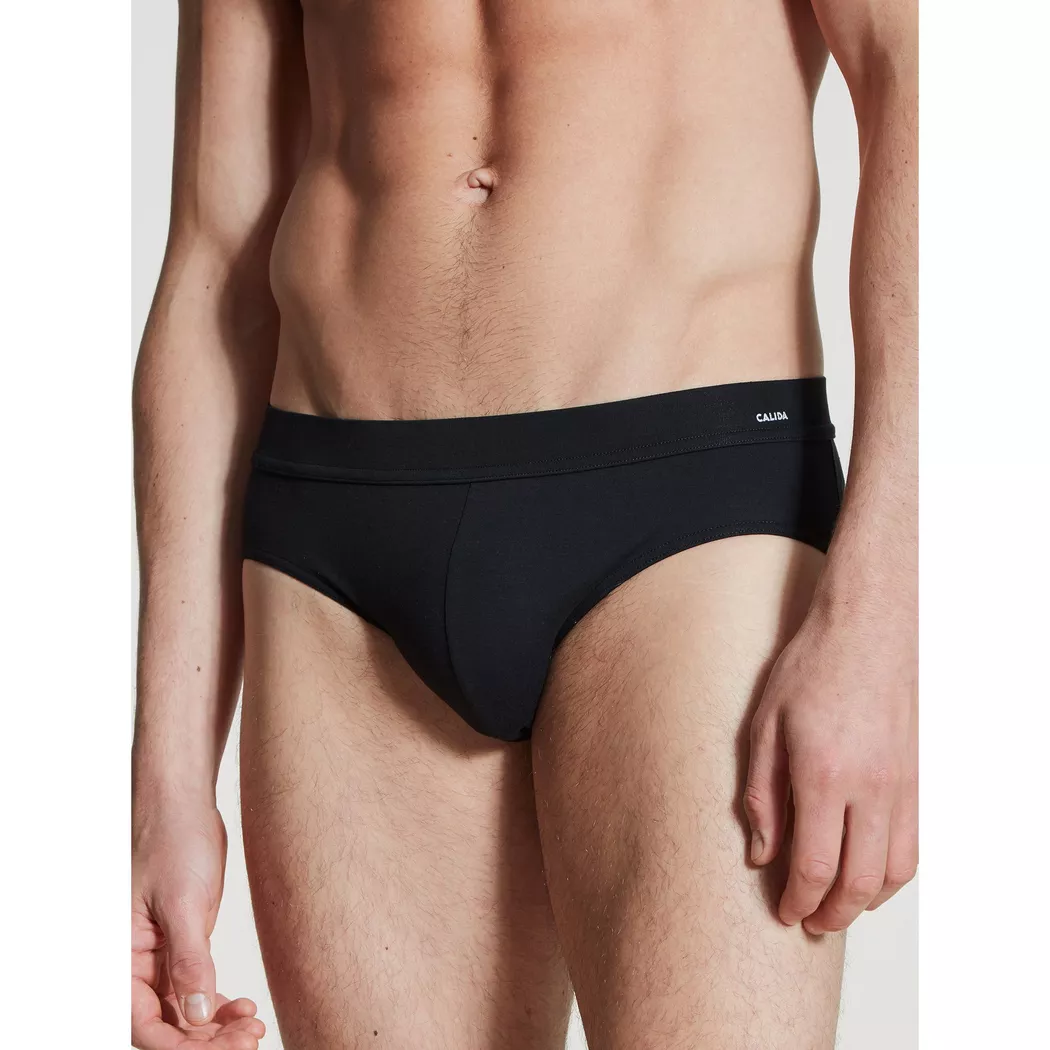 Calida - Slip, für Herren, Schwarz, Größe L