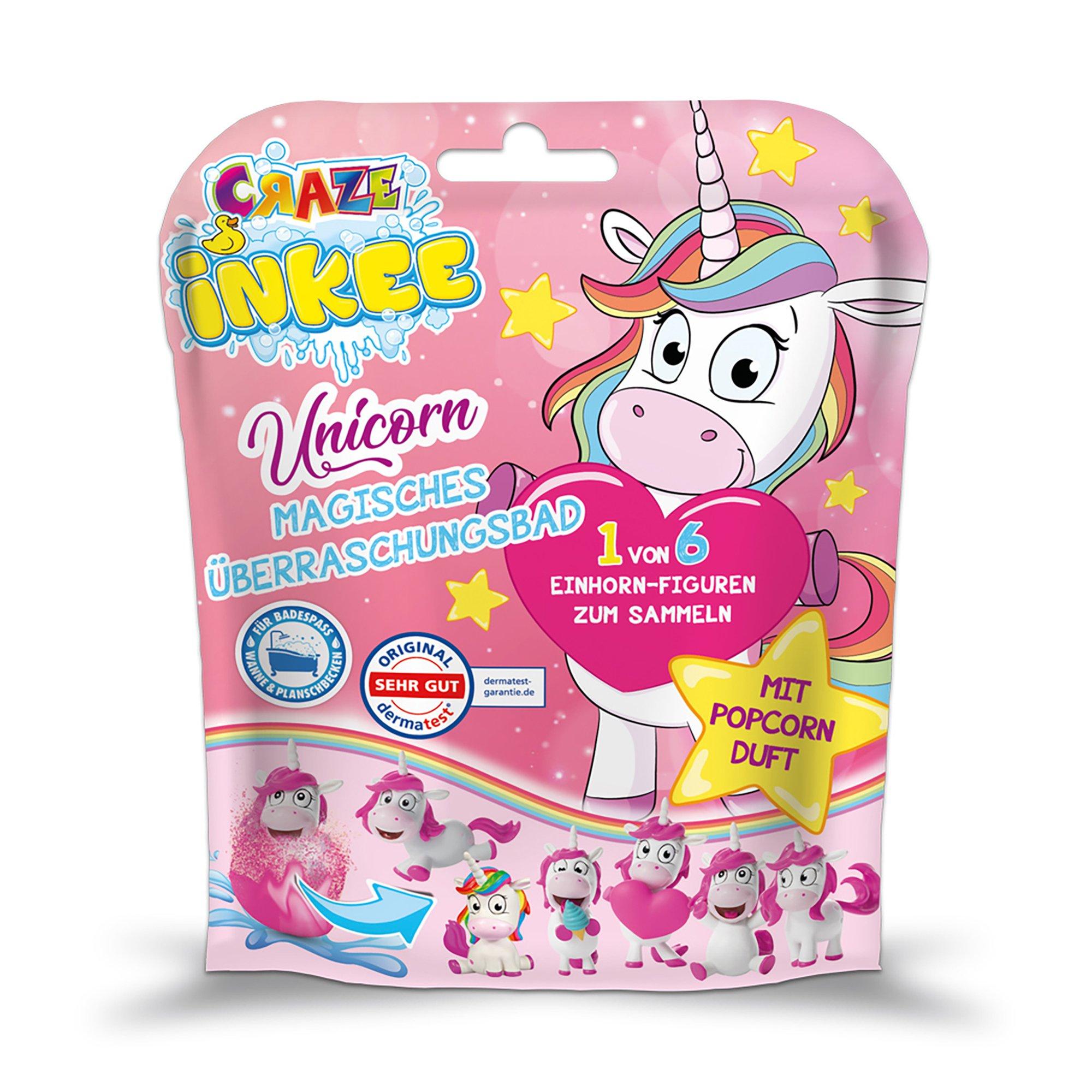 Craze  Palla da bagno di unicorno Inkee, modelli assortiti 