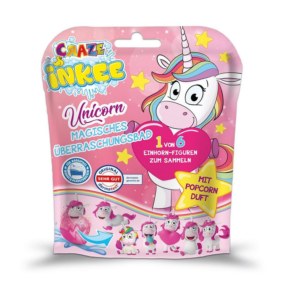 Craze  Palla da bagno di unicorno Inkee, modelli assortiti 
