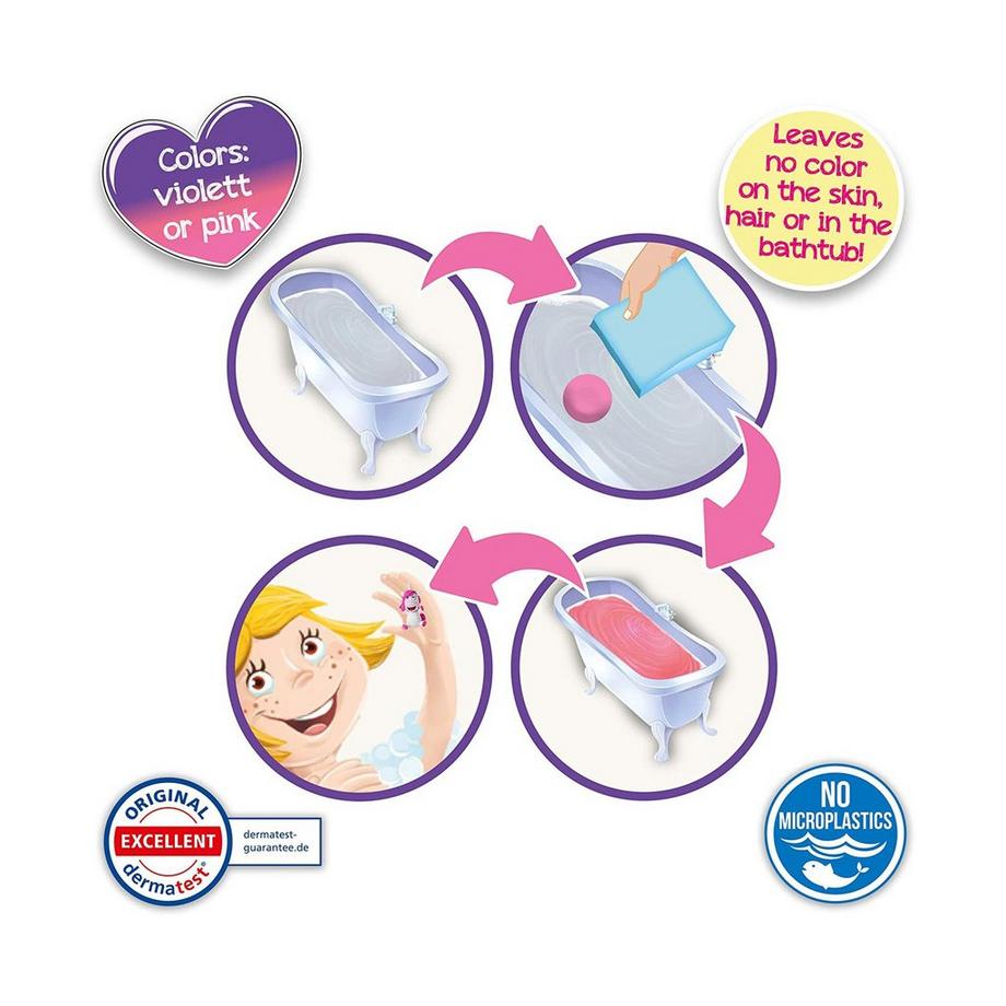 Craze  Palla da bagno di unicorno Inkee, modelli assortiti 