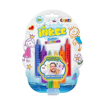 Lot de 6 crayons de bain Inkee