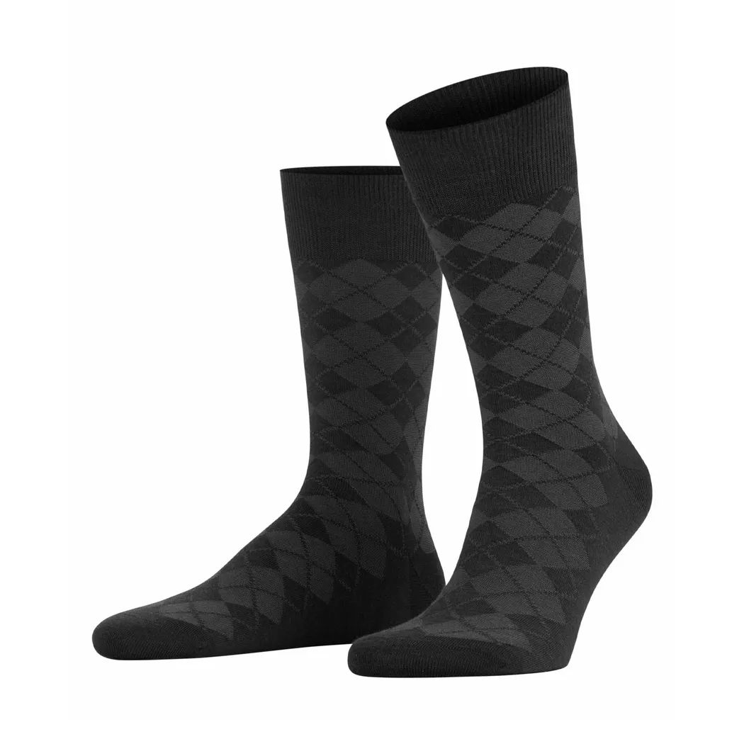 Burlington - Socken, für Herren, Black, Größe 40-46