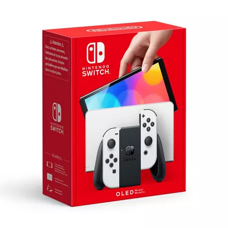 Nintendo Switch OLED Spielkonsole Weiss