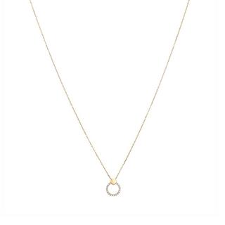 L' Atelier Gold 18 Karat by Manor  Set collier/boucles d'oreilles 