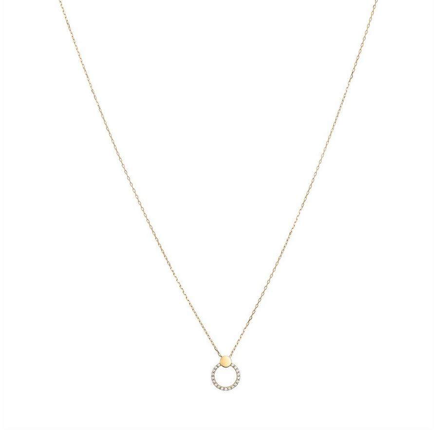 L' Atelier Gold 18 Karat by Manor  Set collier/boucles d'oreilles 