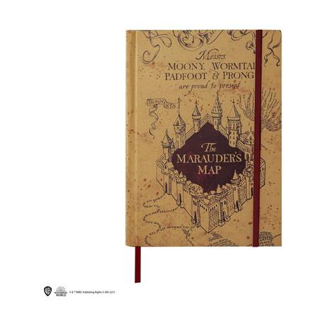 Cinéreplicas Harry Potter carnet de notes A5 avec Marauder's Map  
