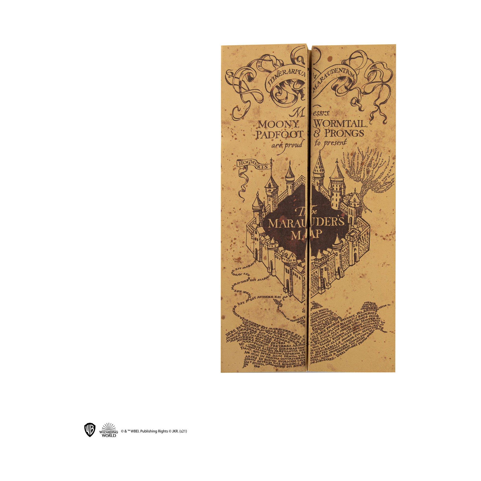 Cinéreplicas Harry Potter carnet de notes A5 avec Marauder's Map  