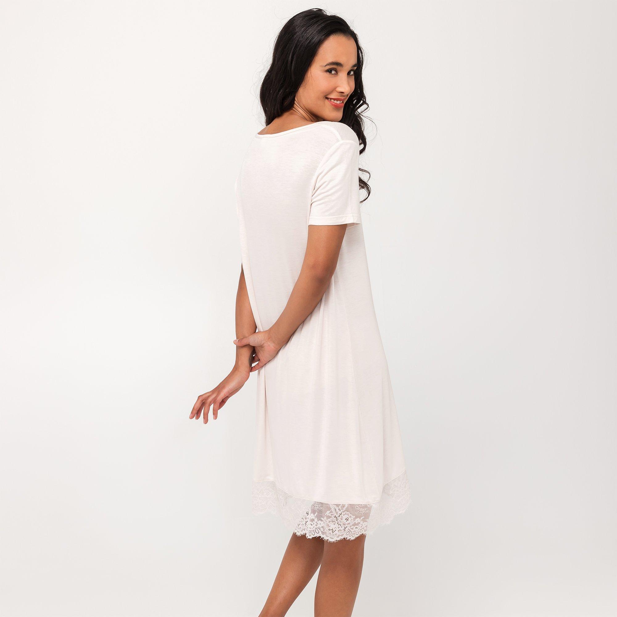 Manor Woman Chemise de nuit manches courtes  