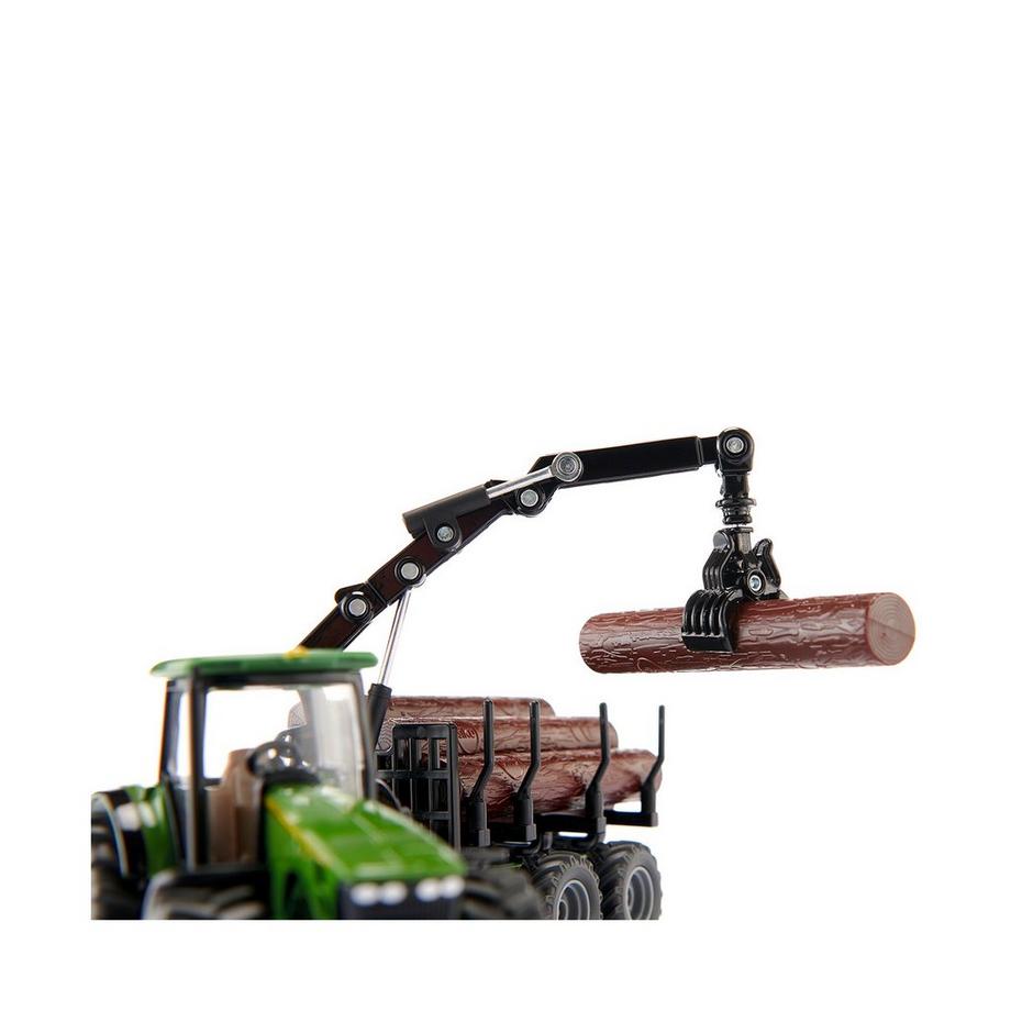 siku  Traktor mit Forstanhänger 1:50 
