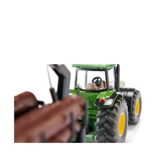 siku  Traktor mit Forstanhänger 1:50 