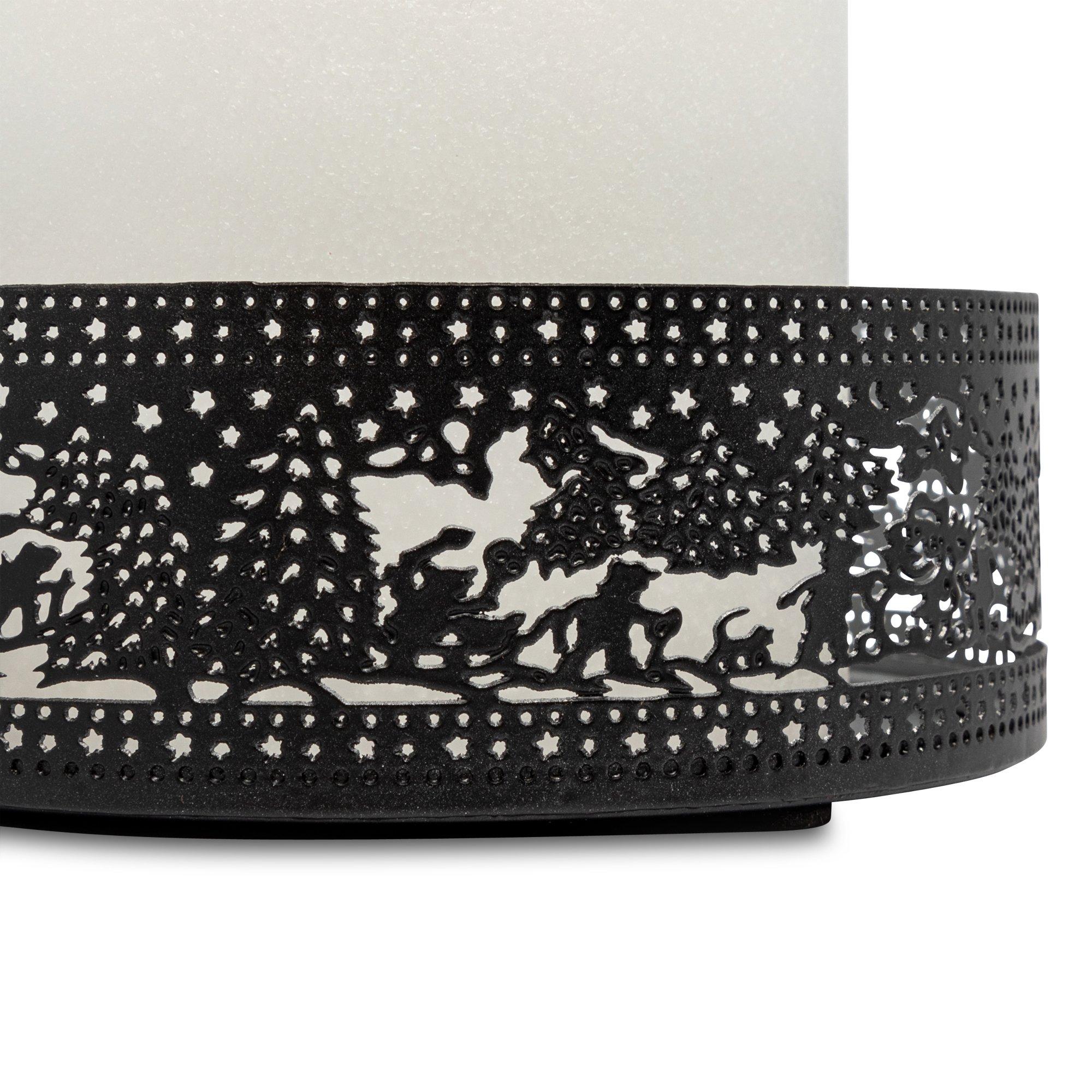 SCHULTHESS chandelier Scherenschnittplatte & Kerze 