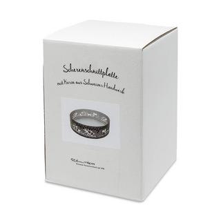 SCHULTHESS portacandela Scherenschnittplatte & Kerze 