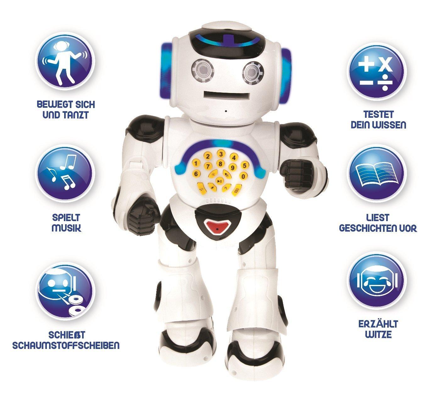 Lexibook  Mein erster Interaktiver Lern-Roboter, Tedesco 
