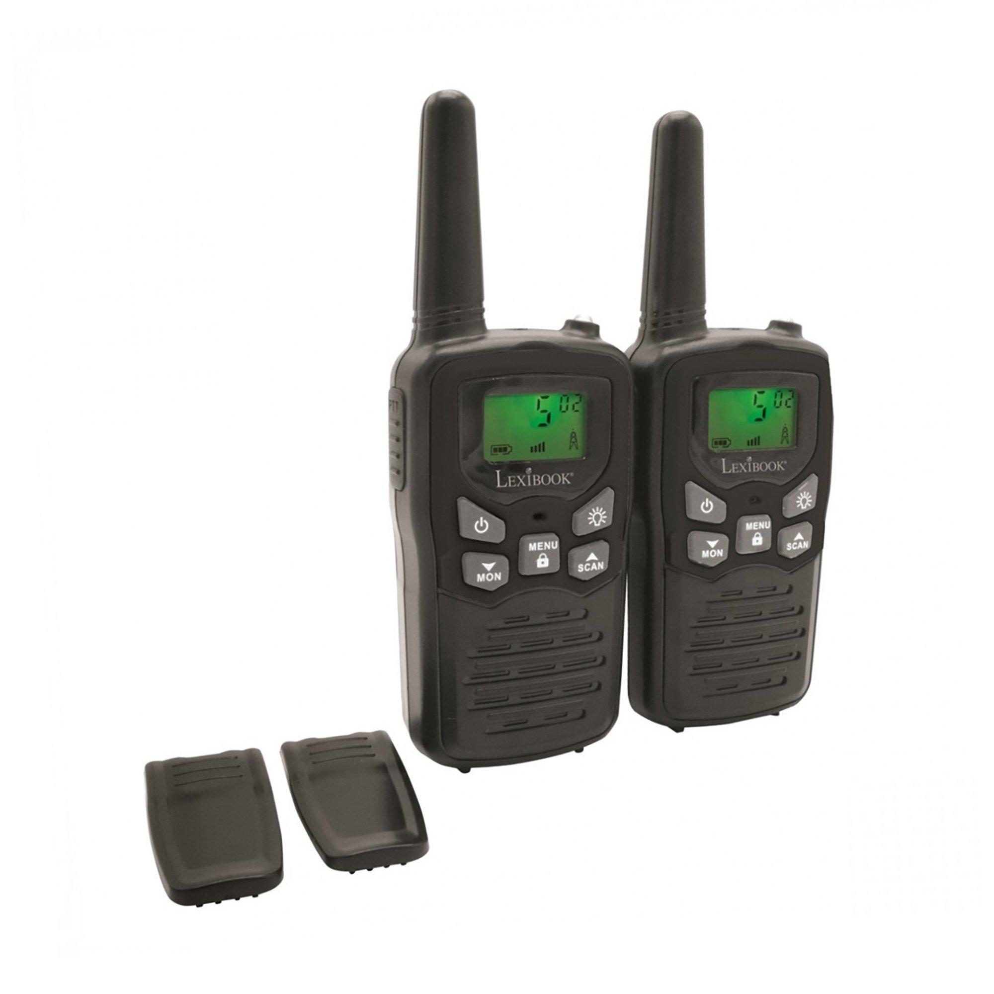 Lexibook  Walkie-talkie da 8 km, suono digitale 