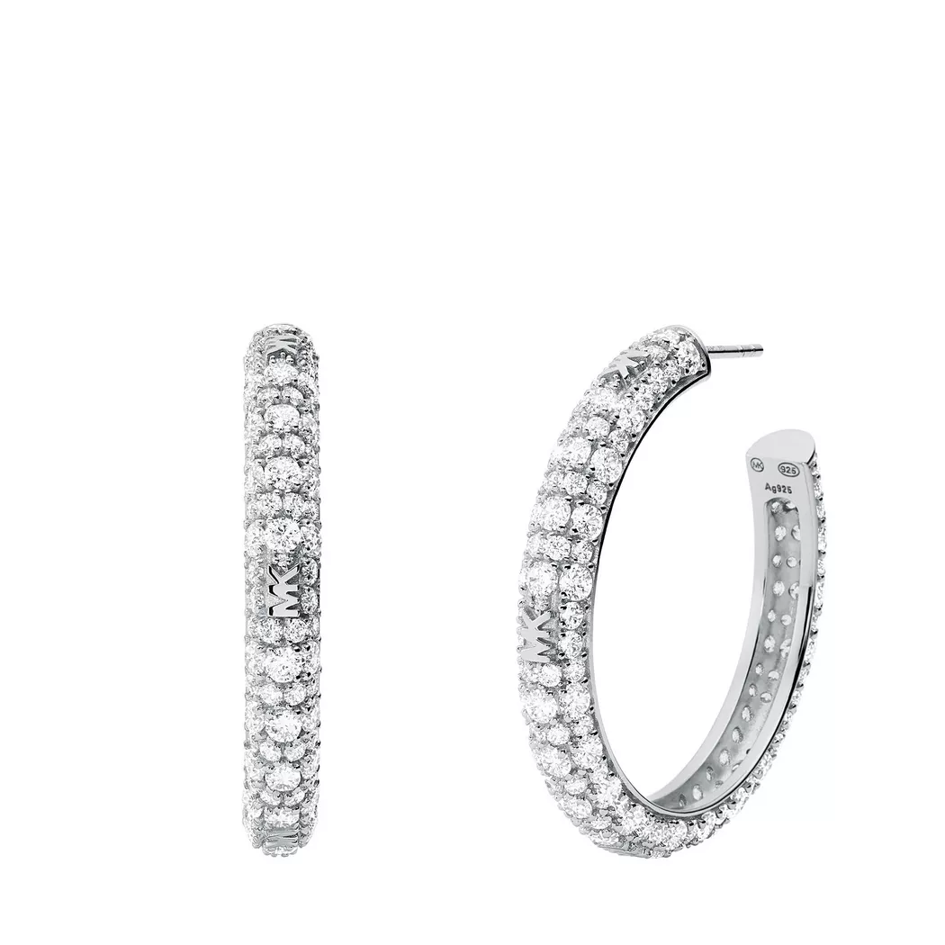 Michael Kors - Ohrringe, Kors Brilliance, 35mm, Silber