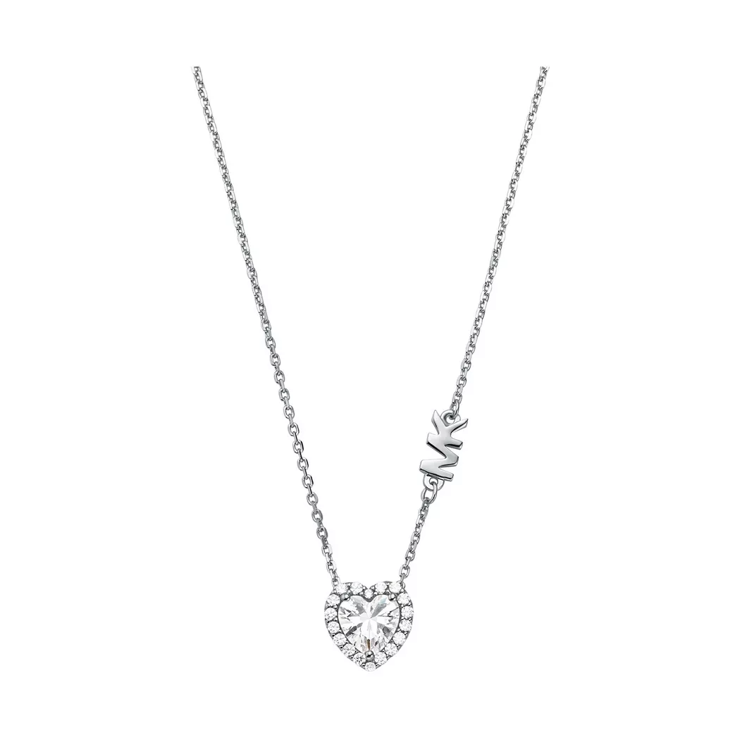 Michael Kors - Halskette, Kors Brilliance, 45.5CM, Silber