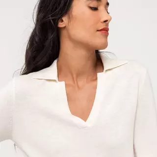 Manor Woman  Pullover Creme