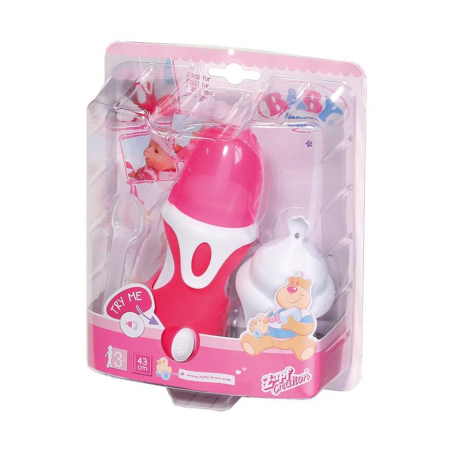 Zapf creation  Baby Born Bottiglia e cucchiaio interattivi 