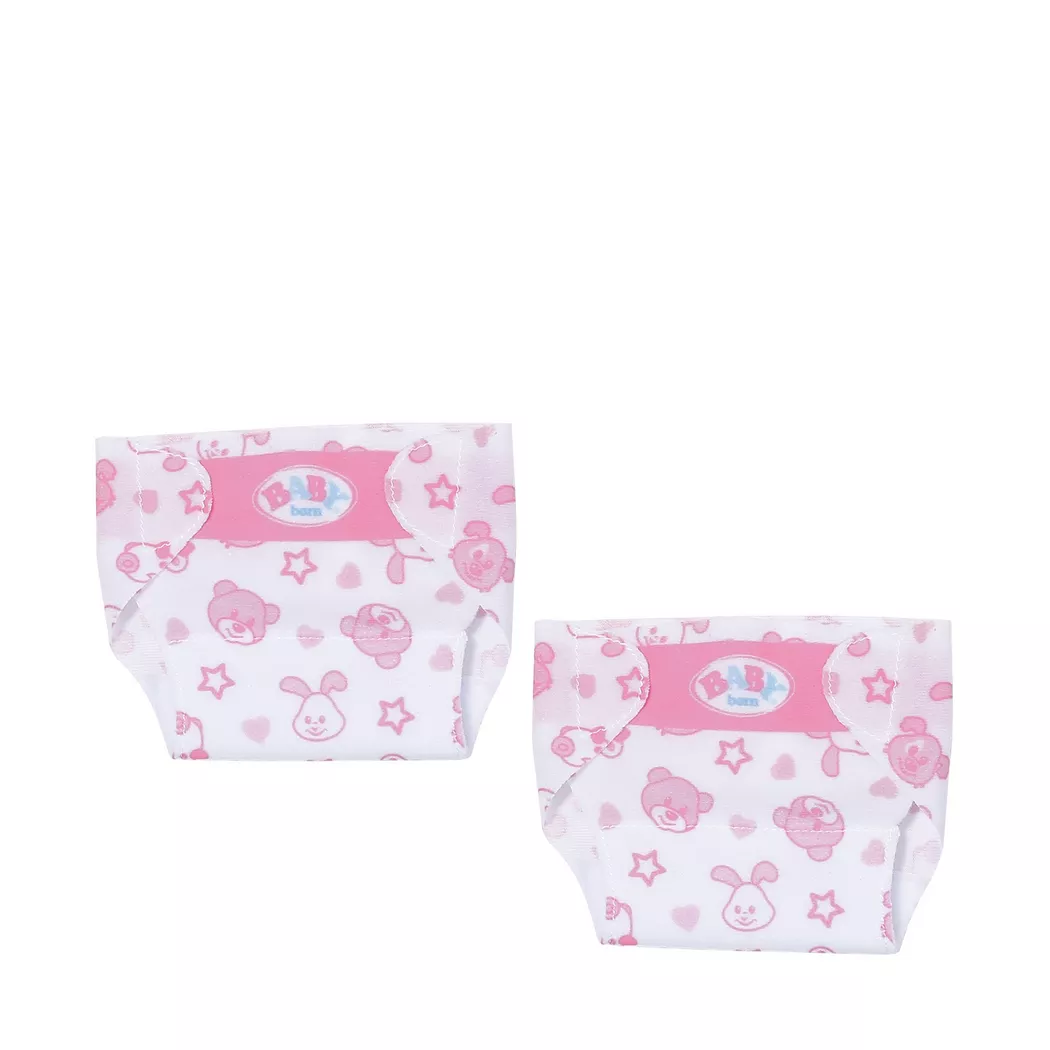 Zapf creation - Baby Born Little Windeln, 2 Stück, 36cm, Pink