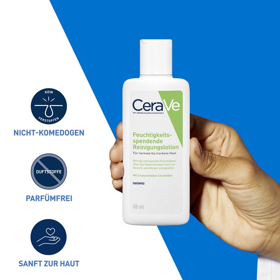 CeraVe Feuchtigkeitsspendende Reinigungslotion Feuchtigkeitsspendende Reinigungslotion 