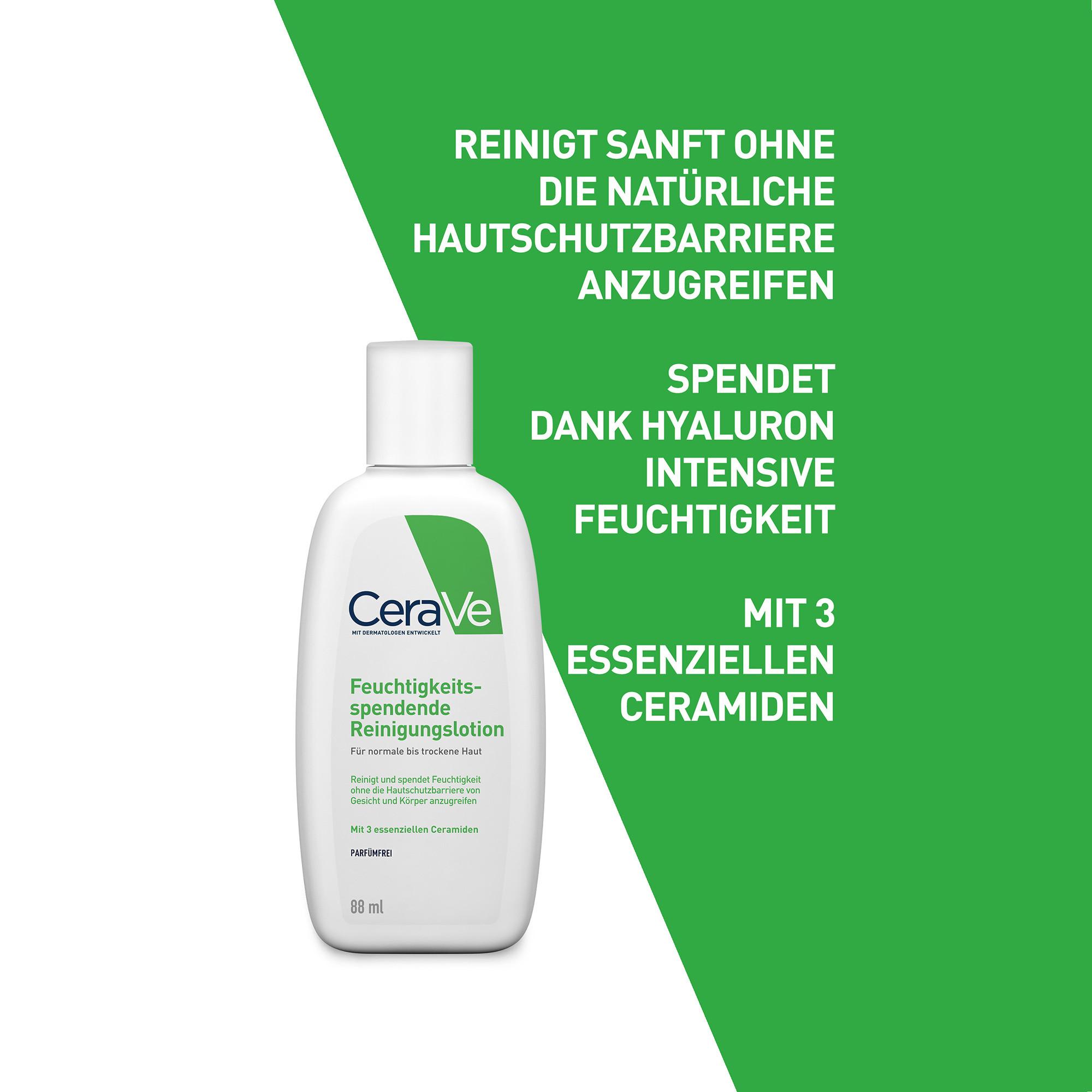 CeraVe Feuchtigkeitsspendende Reinigungslotion Feuchtigkeitsspendende Reinigungslotion 
