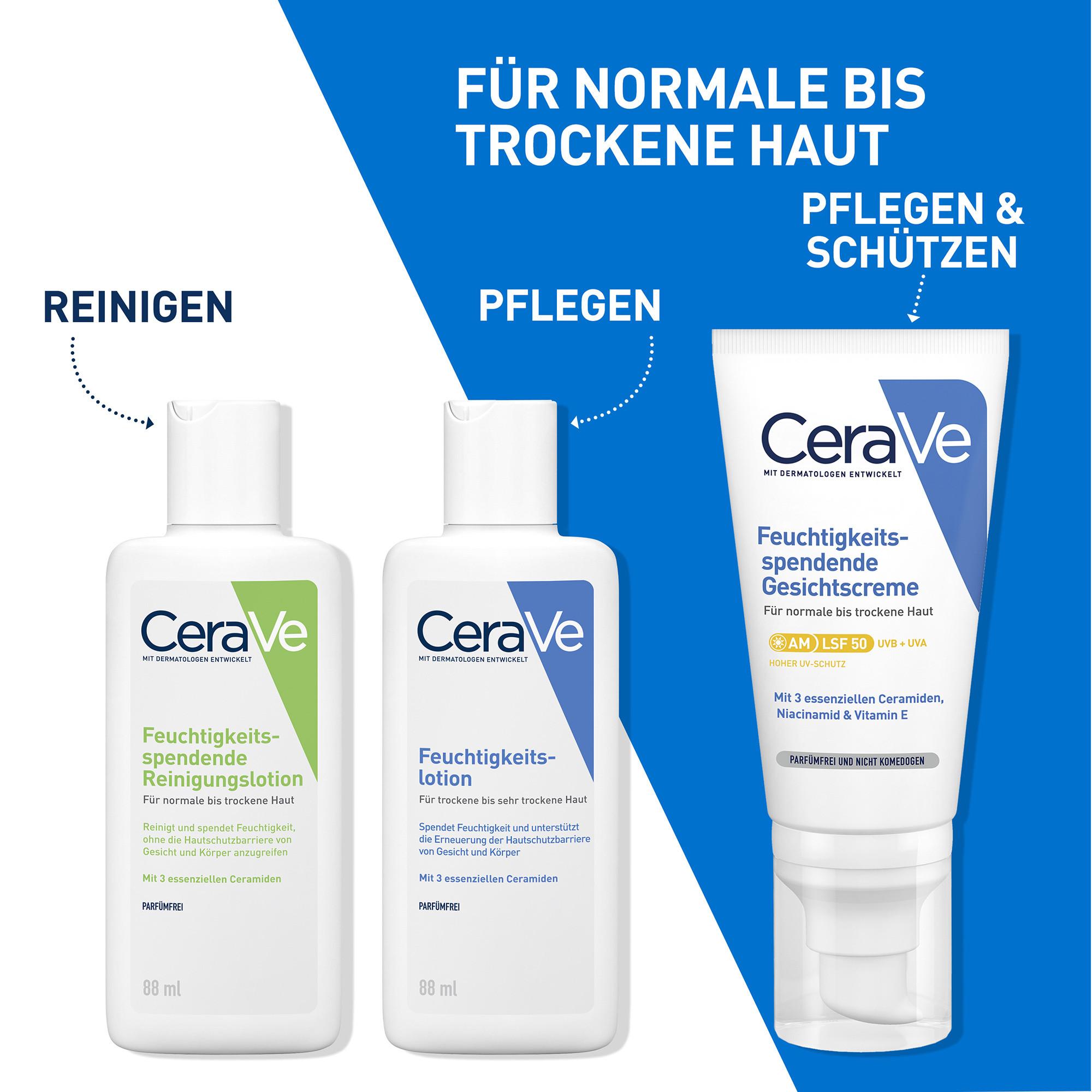 CeraVe Feuchtigkeitsspendende Reinigungslotion Feuchtigkeitsspendende Reinigungslotion 