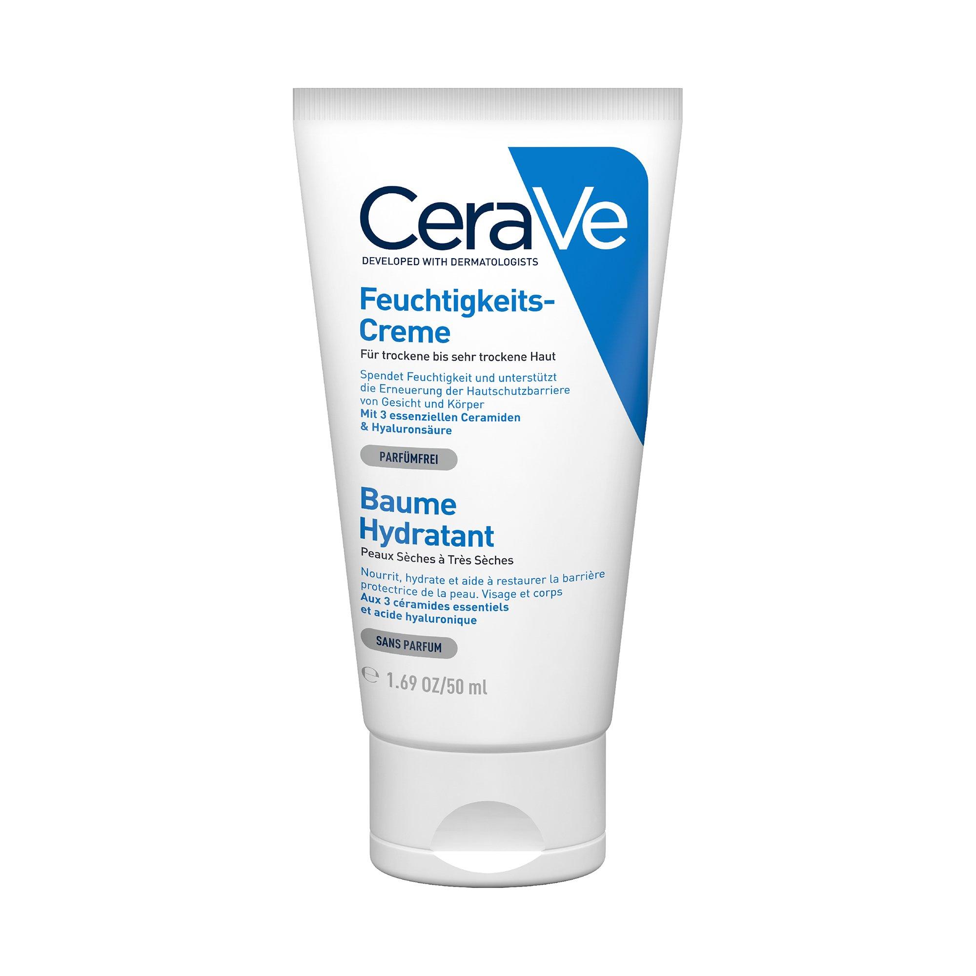 Image of CeraVe Feuchtigkeitscreme Für Trockene Bis Sehr Trockene Haut - 50ml