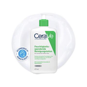 Feuchtigkeitsspendende Reinigungslotion