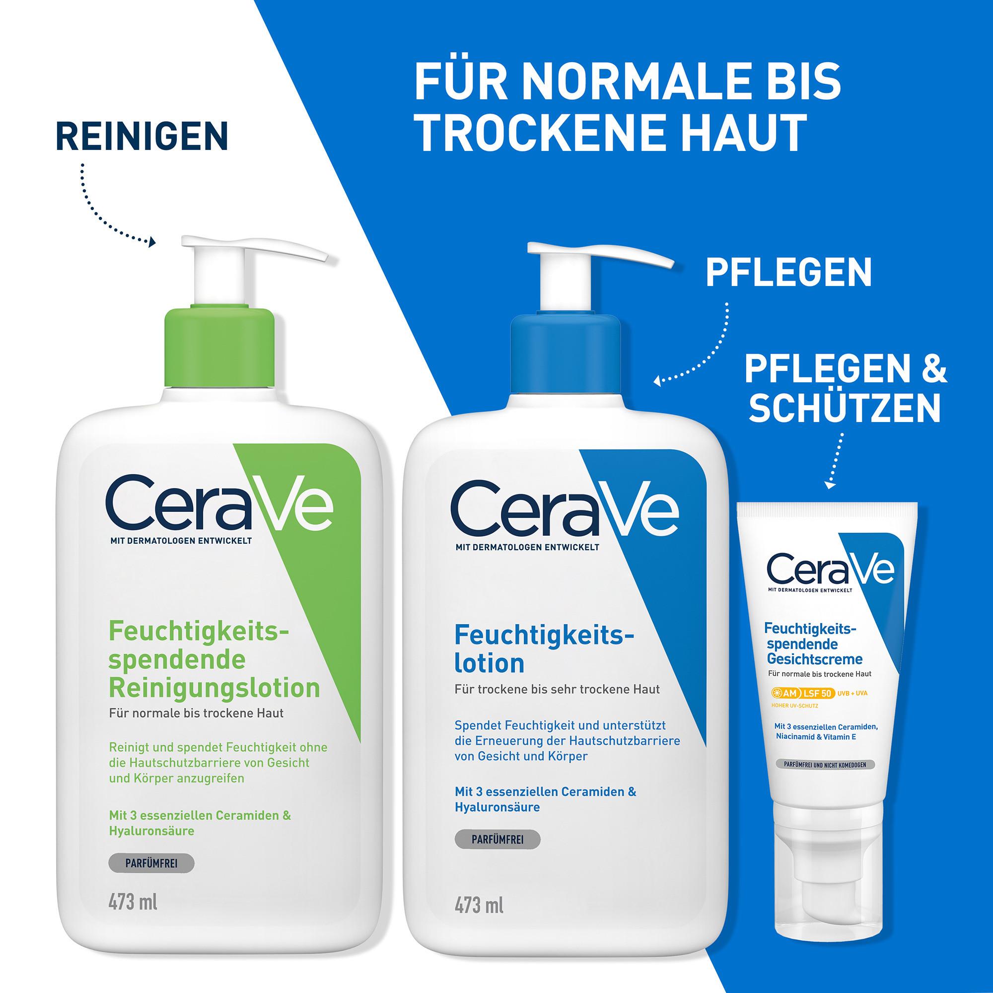 CeraVe Feuchtigkeitsspendende Reinigungslot Feuchtigkeitsspendende Reinigungslotion 