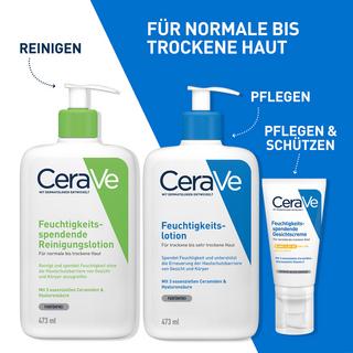 CeraVe Feuchtigkeitsspendende Reinigungslot Feuchtigkeitsspendende Reinigungslotion 