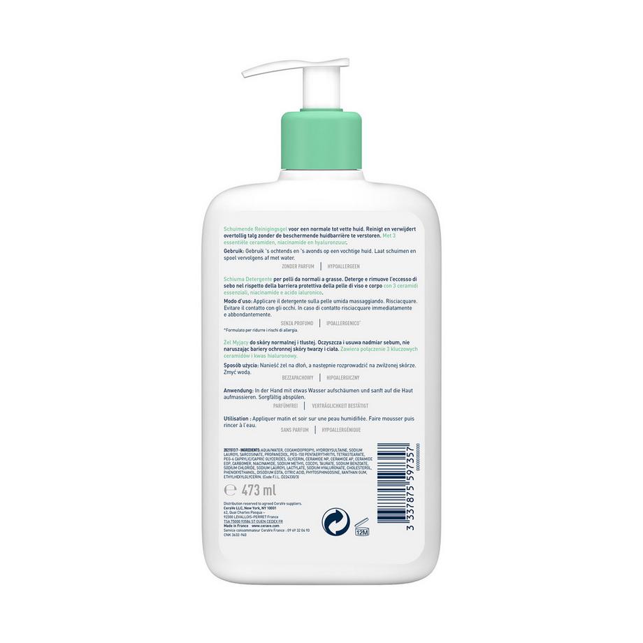 CeraVe Schäumendes Reinigungsgel Gel nettoyant moussant 