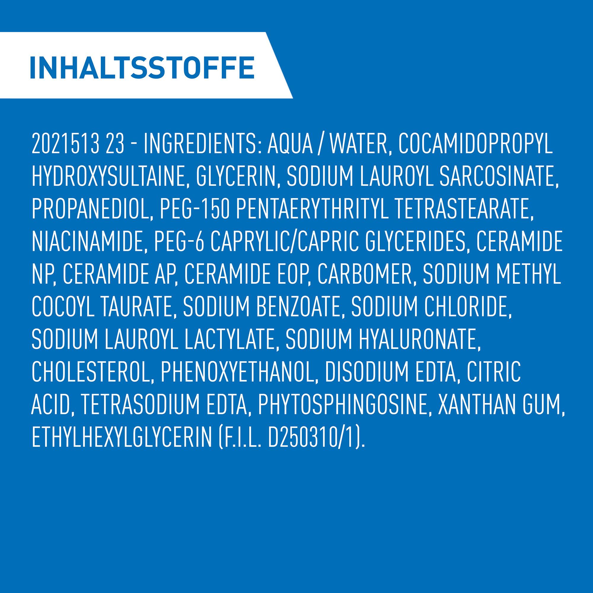 CeraVe Schäumendes Reinigungsgel Gel detergente schiumogeno 