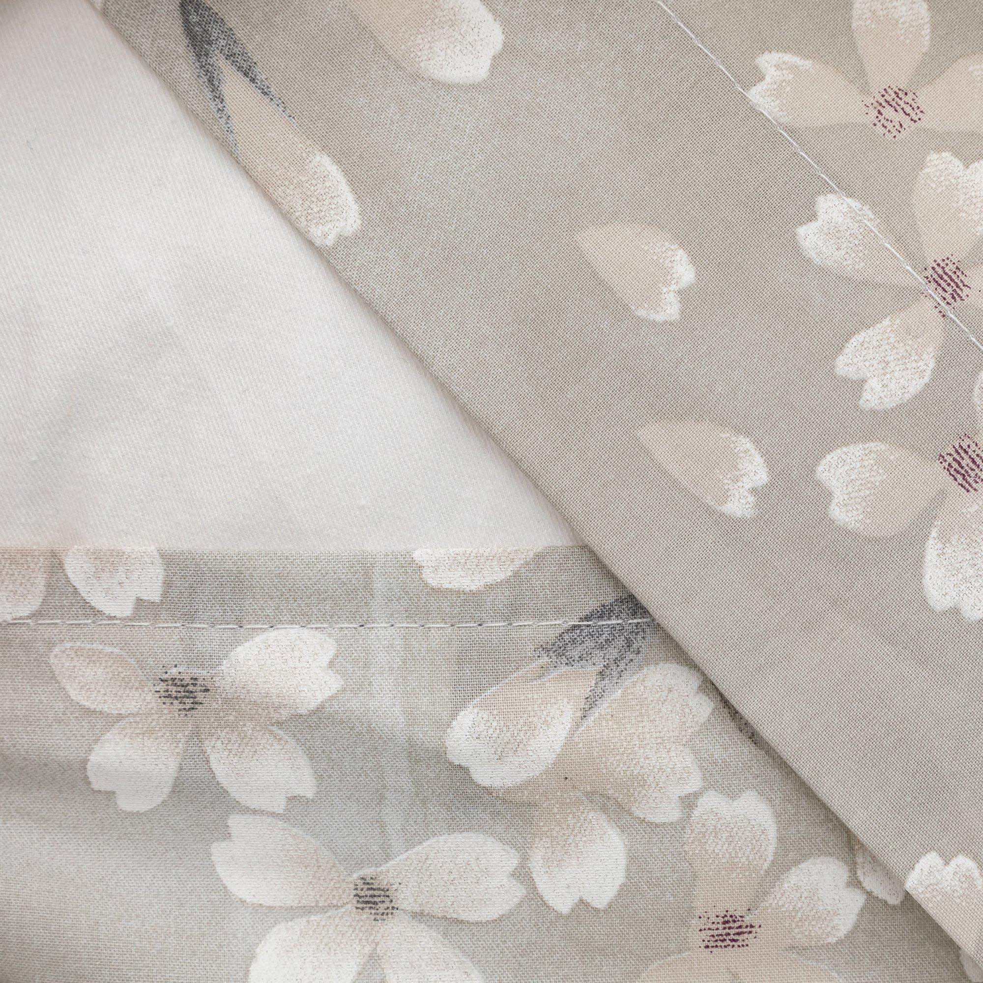 FAZZINI Kimono Blumenmuster Kissenbezug  