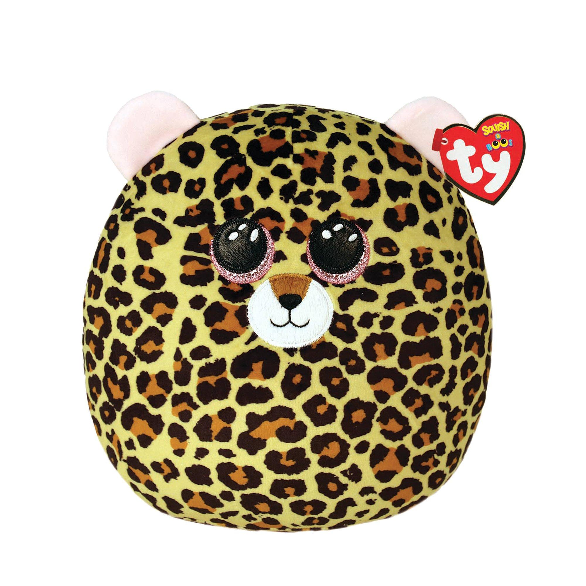 Image of Squish-A-Boo Kissen, Livvie, Leopard Multicolor