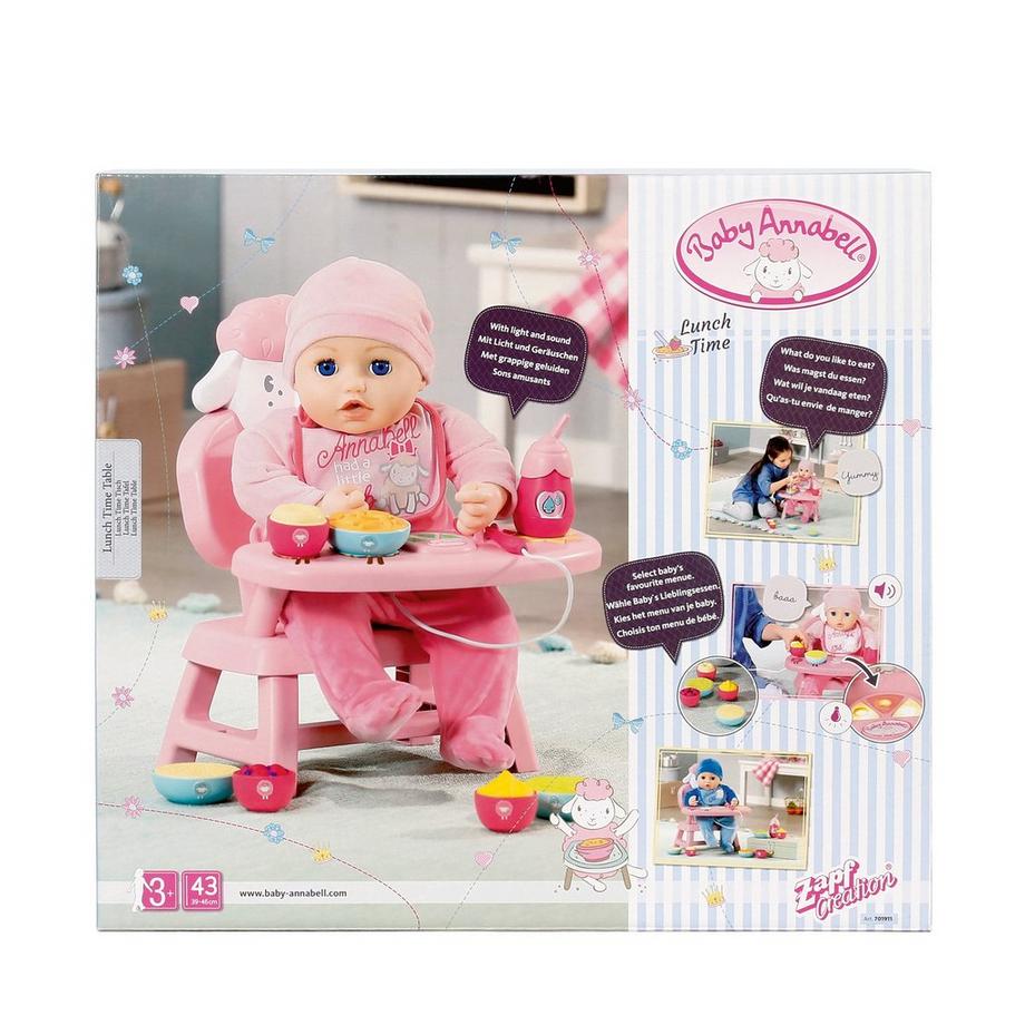 Zapf creation  Baby Annabell Lunch Time Tisch 