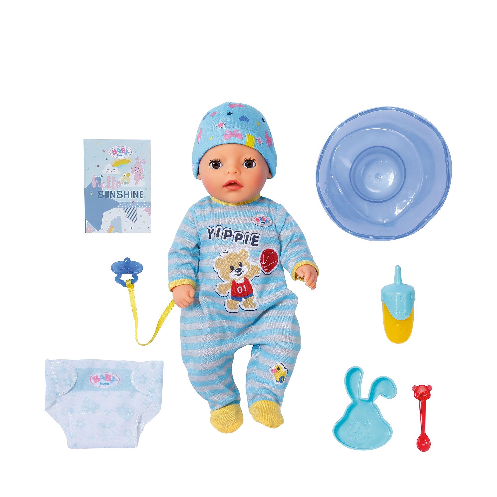 Image of Baby Born Little Boy Hellblau