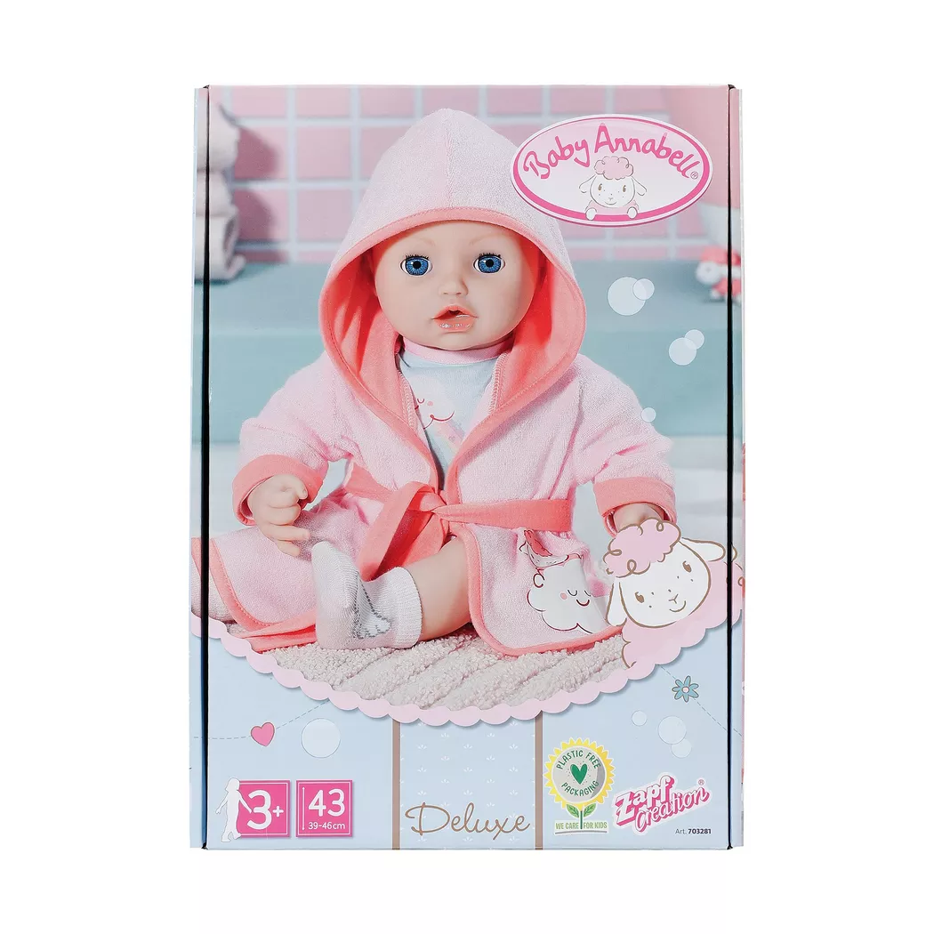 Zapf creation - Baby Annabell Deluxe Badezeit 43cm, 43cm, Pink
