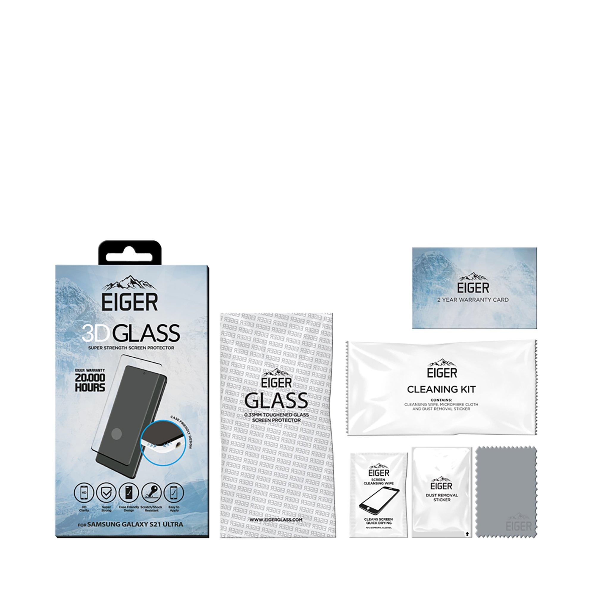 EIGER 3D (Galaxy S21 Ultra) Verre de protection pour smartphones 