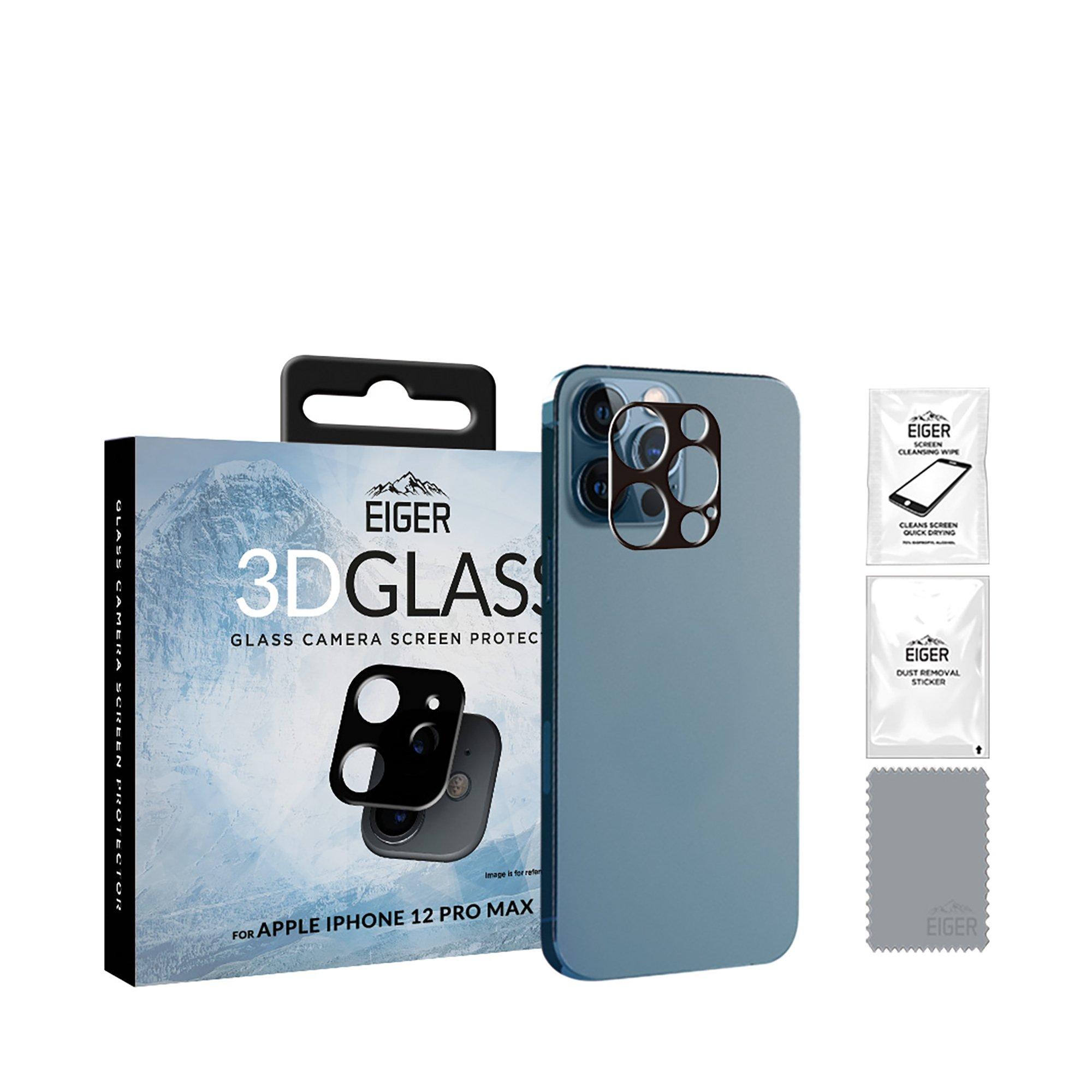 EIGER 3D (iPhone 12 Pro Max) Verre de protection pour objectif de caméra 