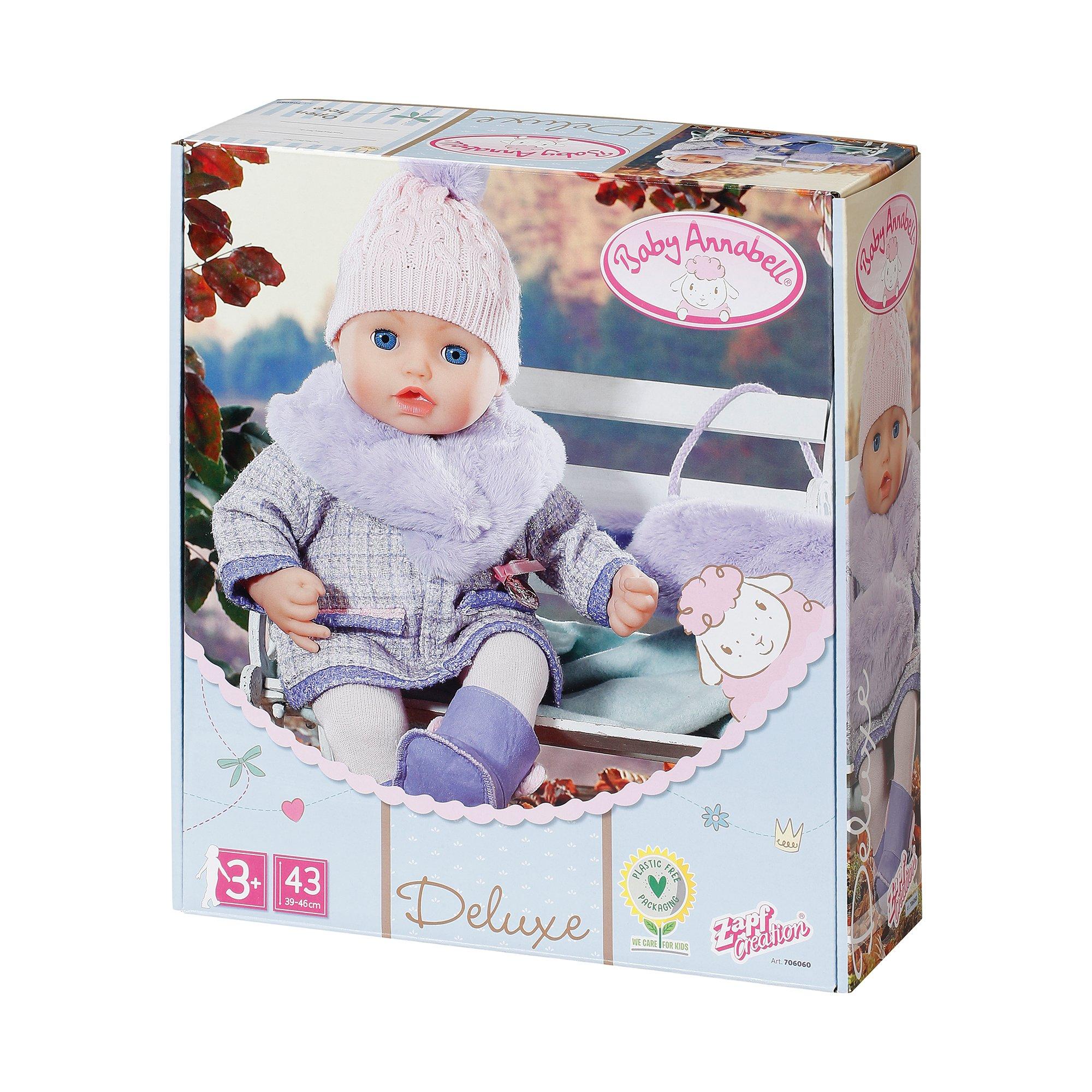 Zapf creation  Baby Annabell Deluxe Mantel 