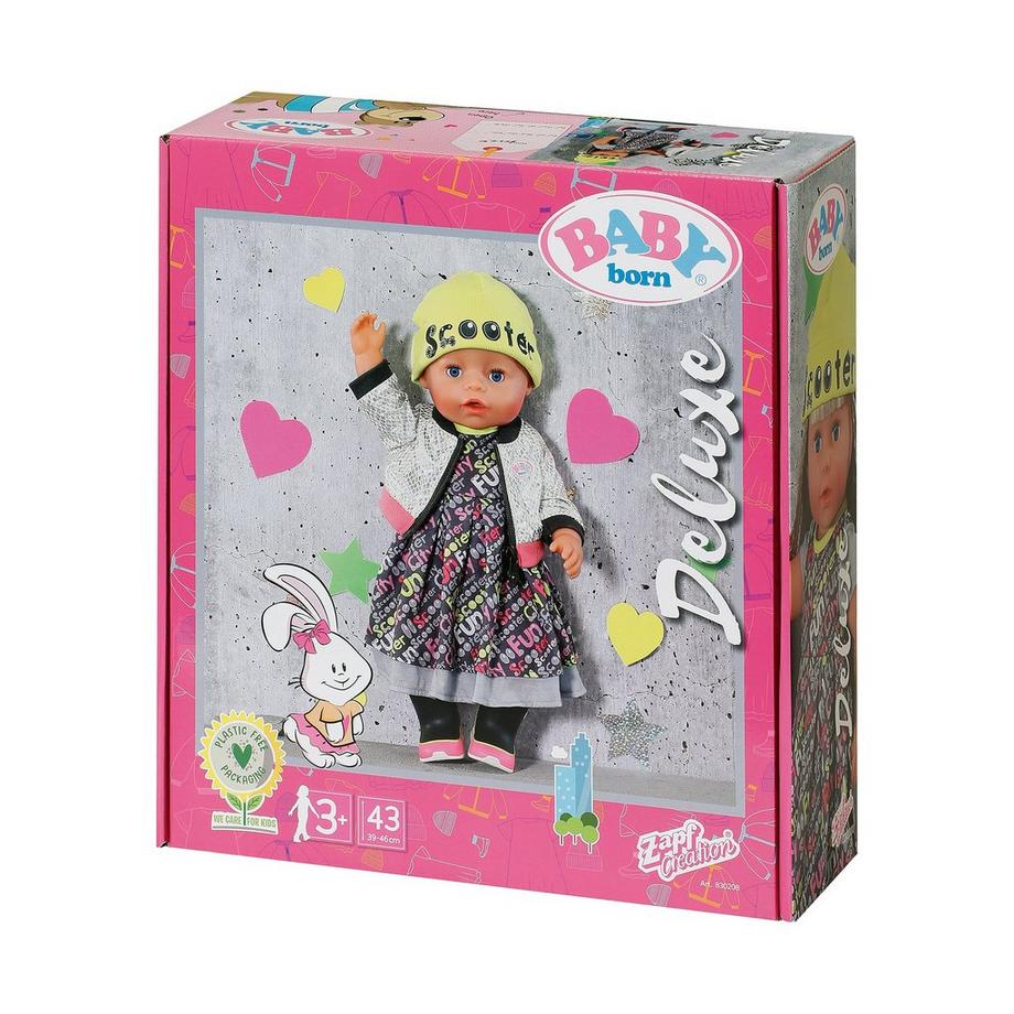 Zapf creation  Baby Born City Deluxe Style 