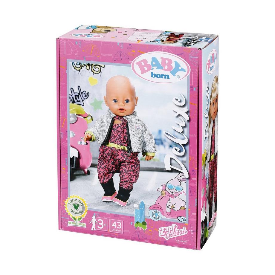 Zapf creation  Baby Born City Deluxe Scooter Combo 