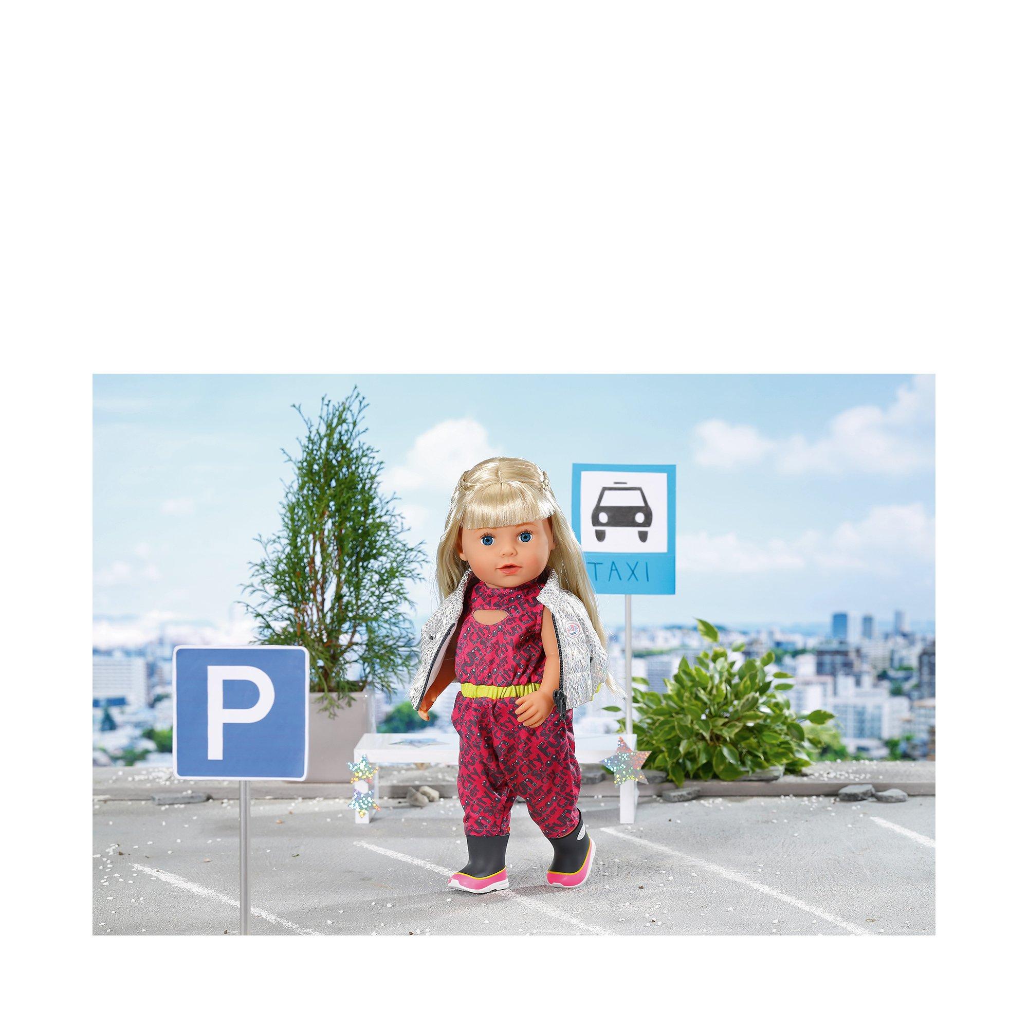 Zapf creation  Baby Born City Deluxe Scooter Combo 