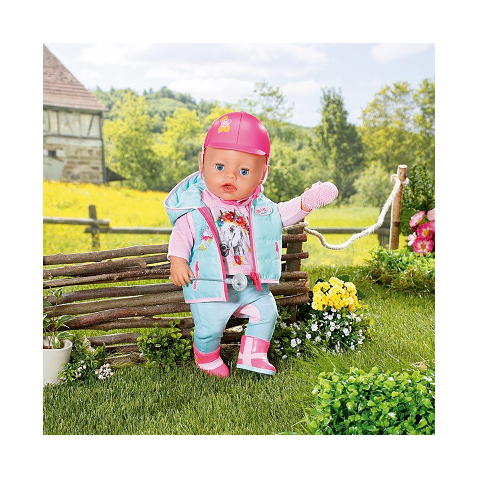 Zapf creation  BABY born Deluxe Reitoutfit 