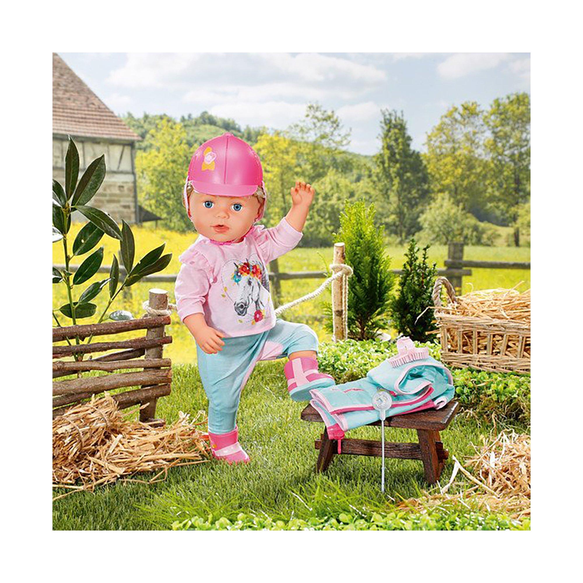 Zapf creation  BABY born Deluxe Reitoutfit 