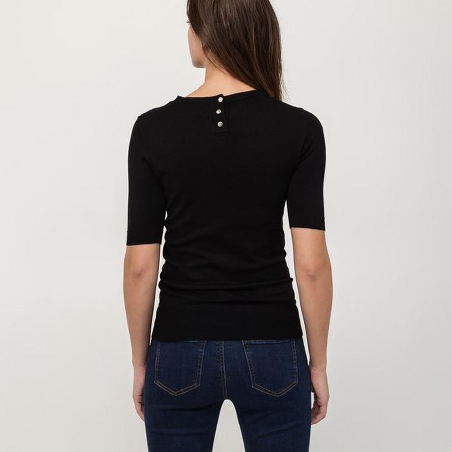 Manor Woman Maglione Girocollo Maniche Corte  