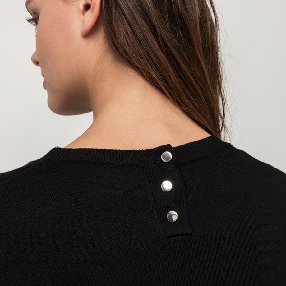 Manor Woman Maglione Girocollo Maniche Corte  