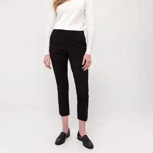 Manadlian-Pantalon à Taille Haute Femme Printemps Hiver Coton Décontractée Casual Slim Chic Mode Trousers avec Dentelle Pantalons