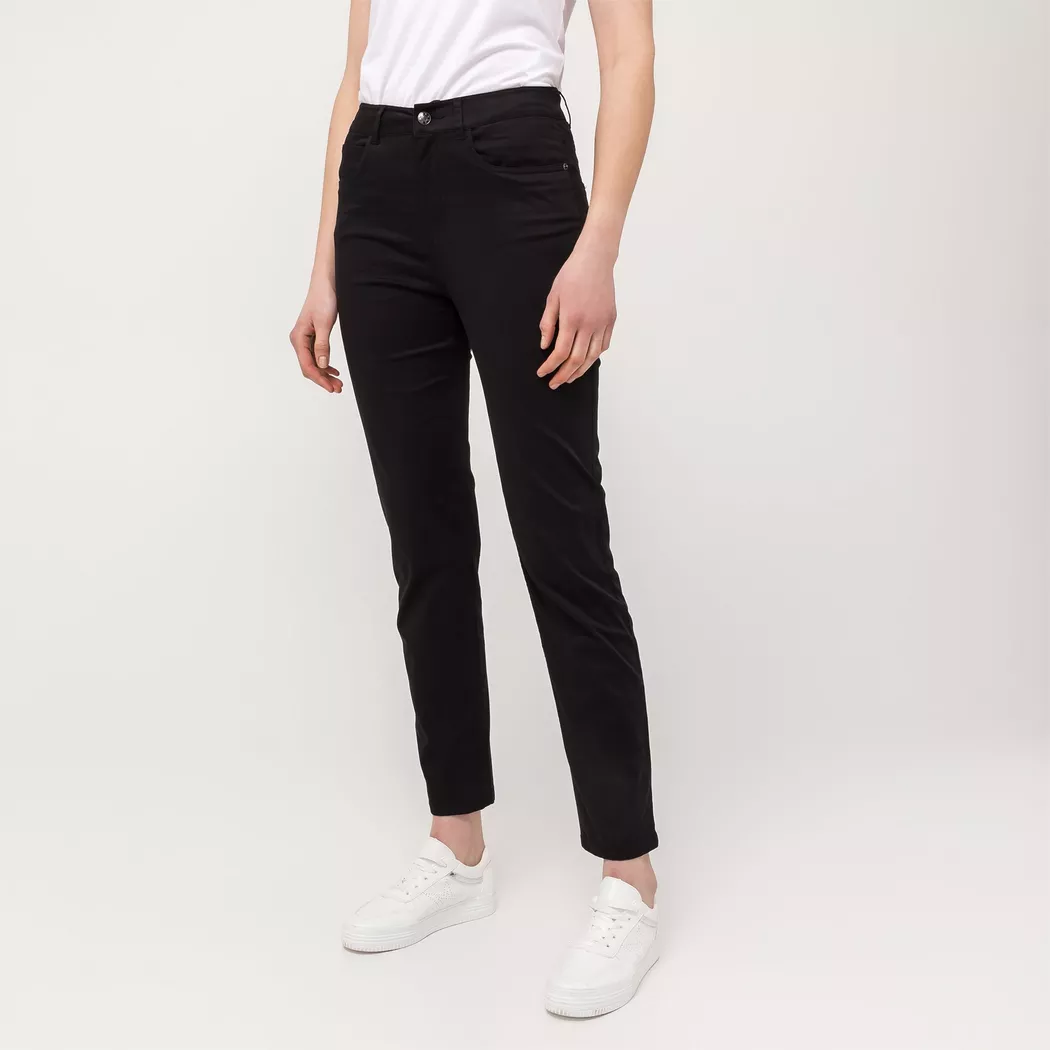 Manor Woman - Hose, für Damen, Black, Größe 42