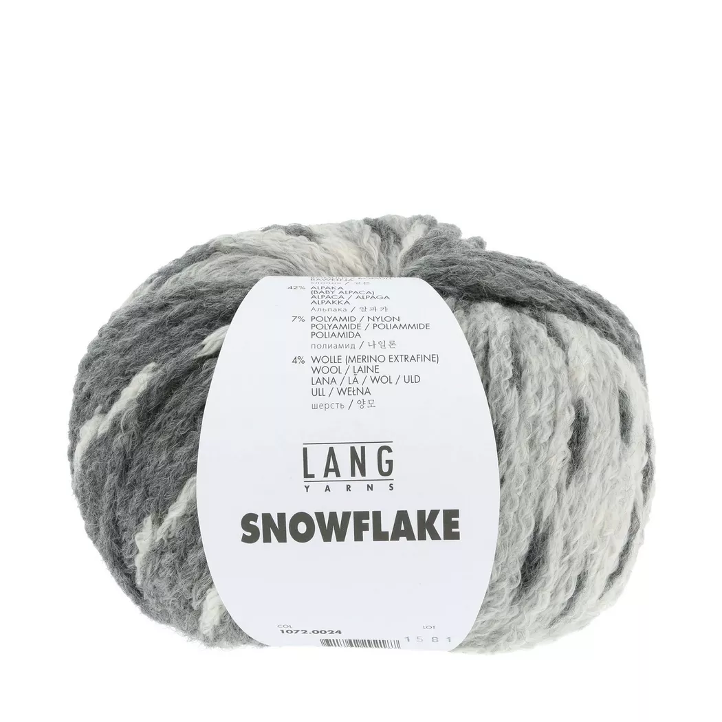 Lang - Filo per maglieria, 50g, Grigio